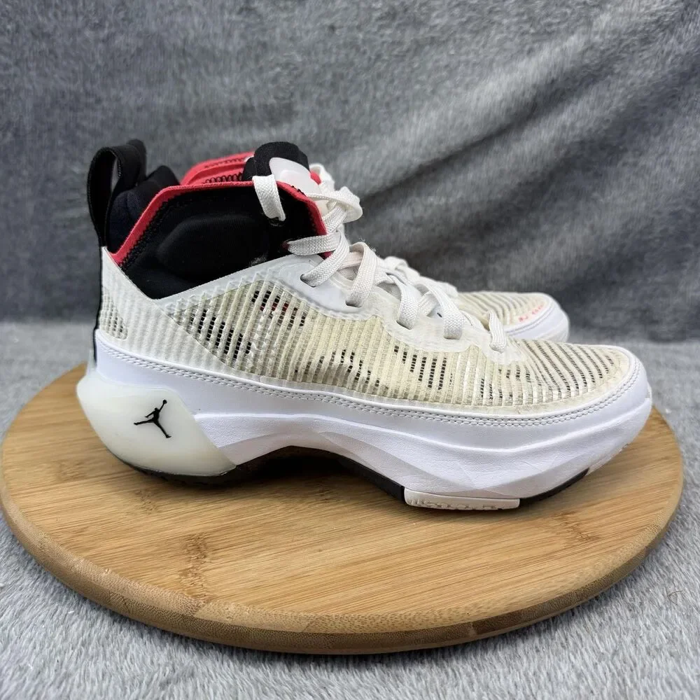 Jordan Air Jordan 37 Shoes Boys Size 4Y White Basketball Sneakers DD7421-100